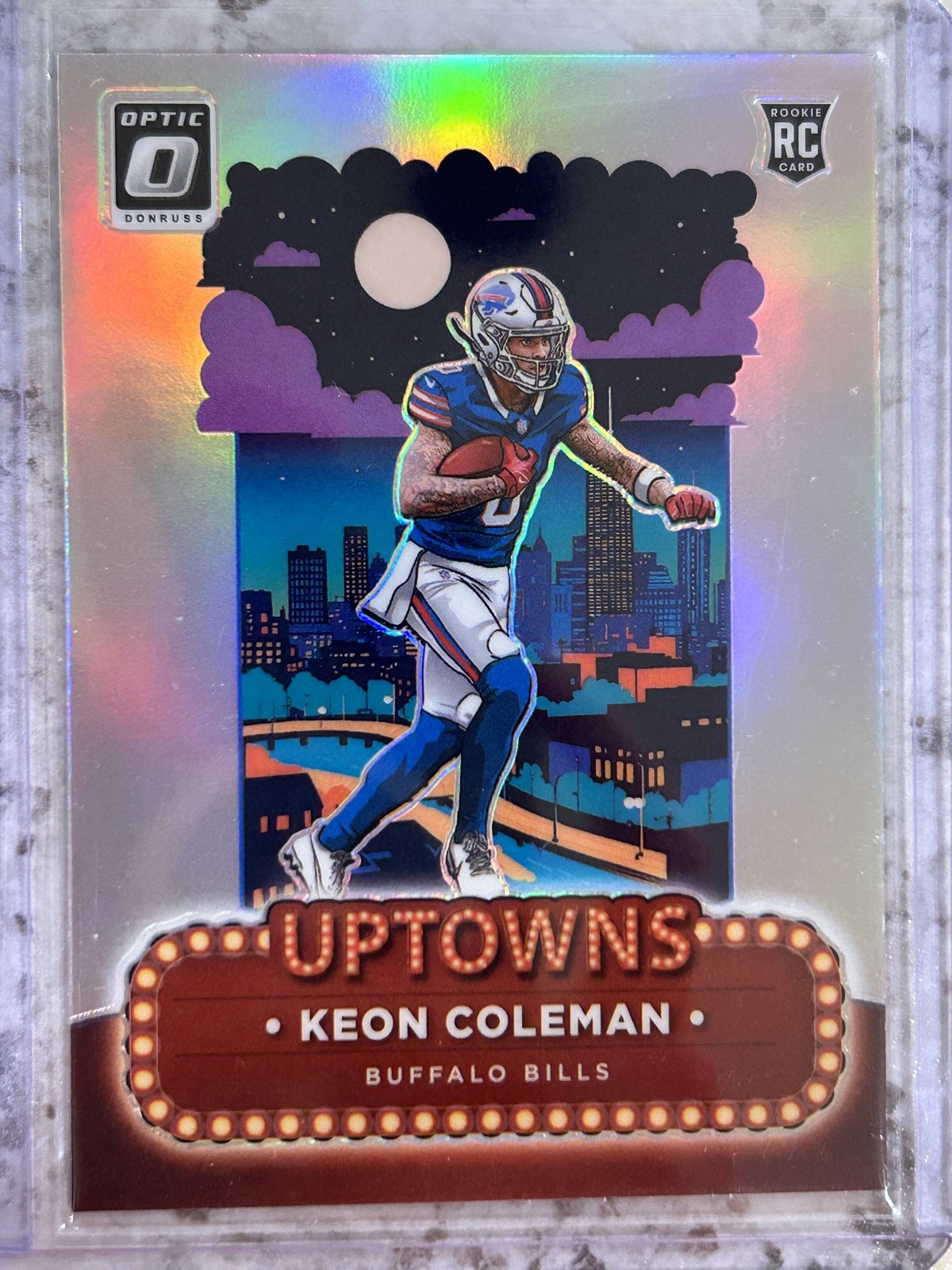 2024 Panini Donruss Optic - Uptowns Keon Coleman #15 (RC) Bills 