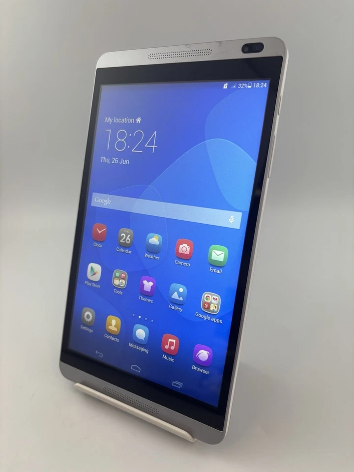 Huawei MediaPad M1 S8-301L Grey 8GB 1GB Ram 5MP 8" Unlocked Android Tablet - Image 3 of 4