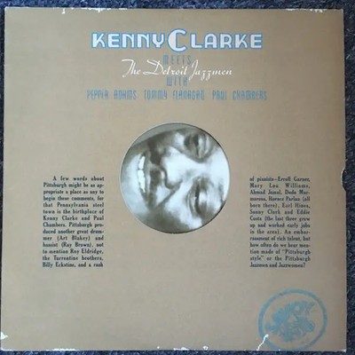 Kenny Clarke Meets The Detroit Jazzmen Savoy Vinyl LP