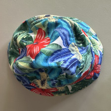 CARBON Mens Multicolor Floral Tropical Hawaii...