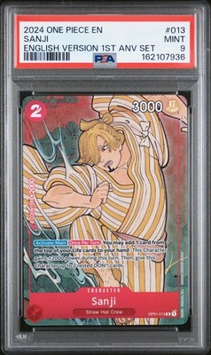 Sanji (English Version 1st Anniversary Set) OP01-013 One Piece