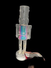 Acrylic LED Nutcracker Tabletop D cor 12  Nwt