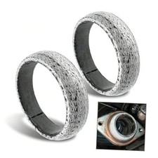 2 PCS Exhaust Manifold Gasket, 2.13 Inch Sealed Donut Gasket, Prevent Leaking