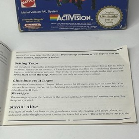 Ghostbusters II Nintendo NES Boxed PAL CIB With Manual & Cart Case 90&rsquo;s Game