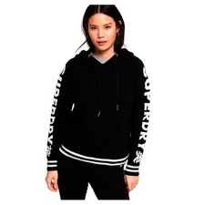 Superdry Sleeve Logo Sweater Hoodie Size 6