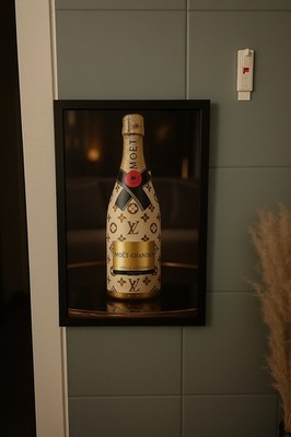 Louis Vuitton Moet Chandon Bild Mit Rahmen 20x30 Format