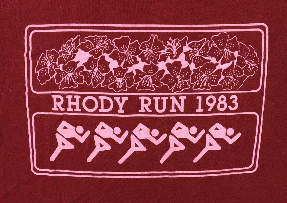 LOT 4 VTG 80s Adult XS S Rhody Oregon Florence Track Run Marathon T Shirt Top - Image 3 of 4