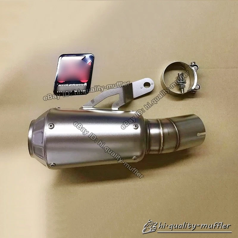 Exhaust System Midd Pipe Link Muffler For BMW S1000R 2021-2025 S1000RR 2019-2025 - Image 3 of 4