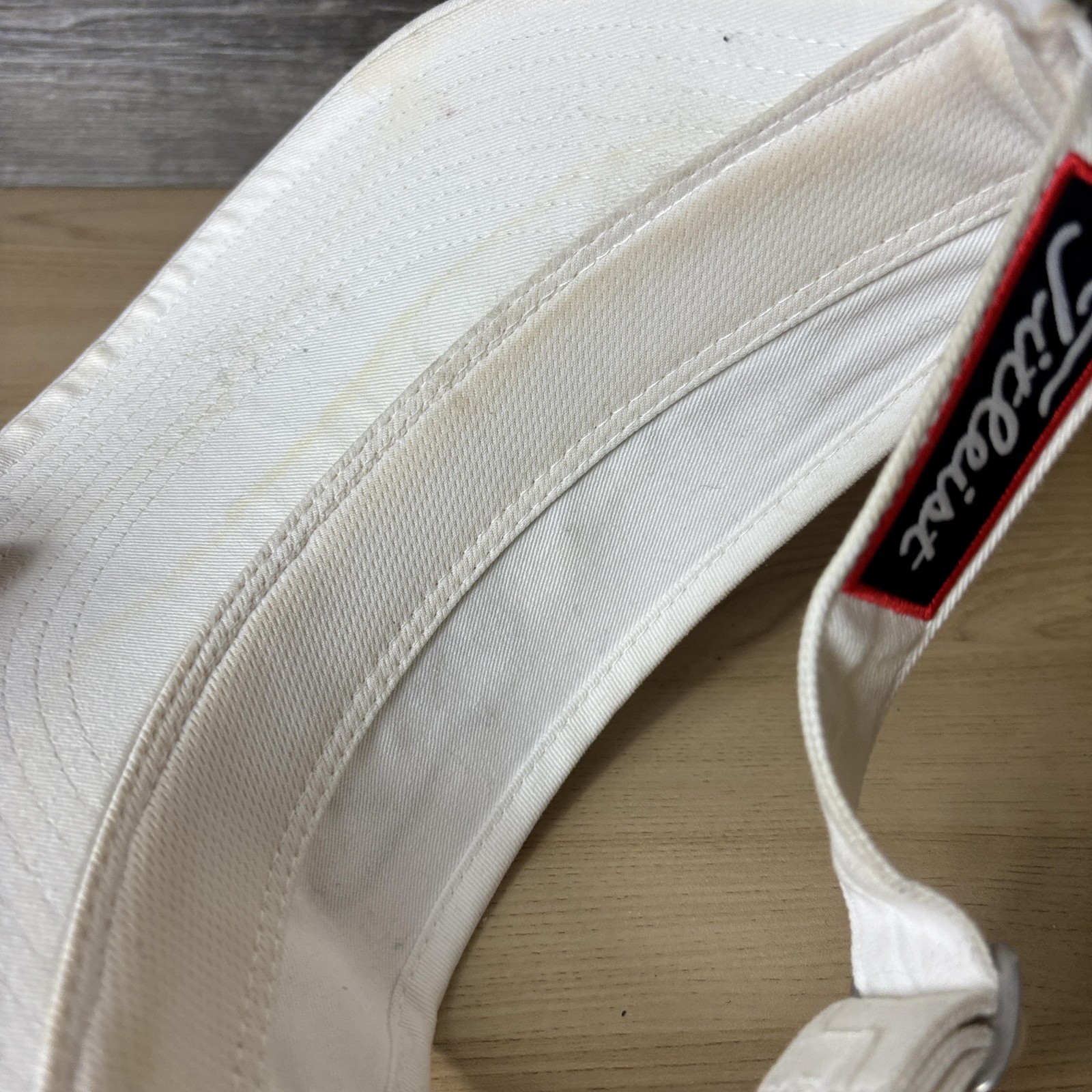 Titleist Hat Cap Visor Strap Back Embroidered Gol… - image 8