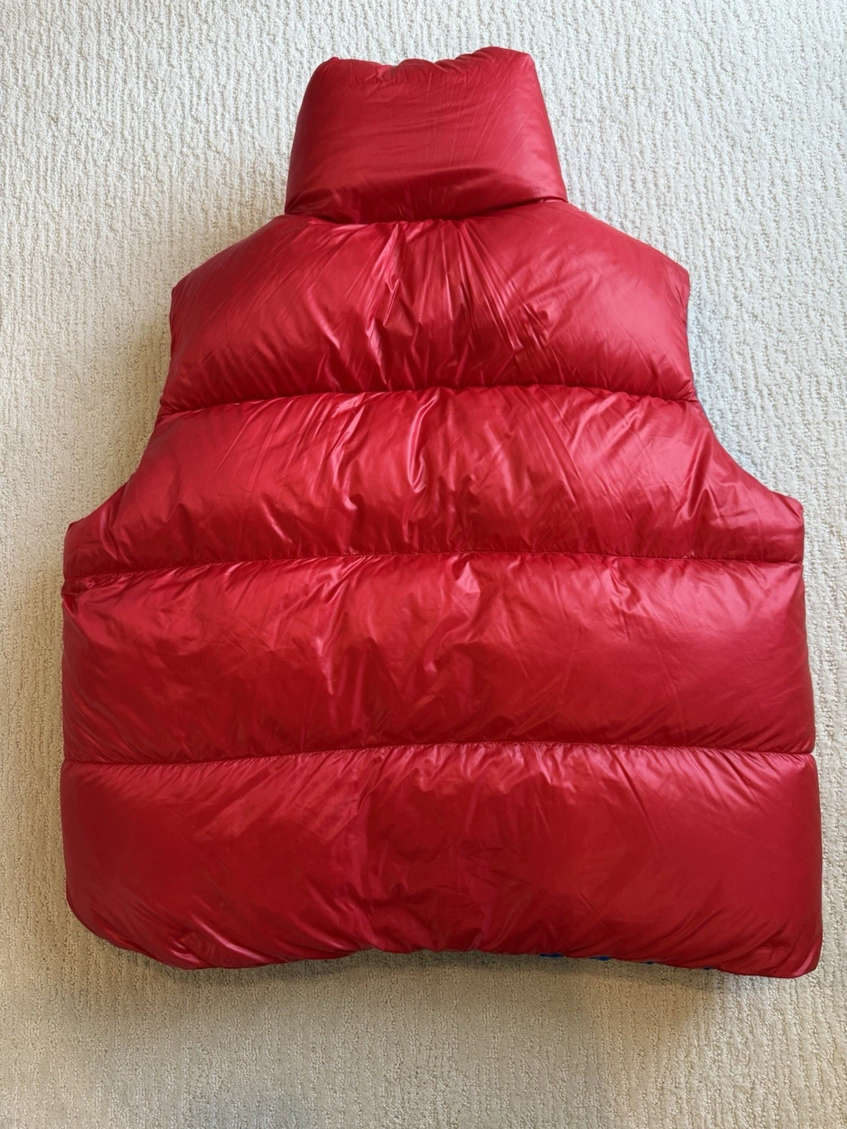 Canada Goose Angel Chen Bayan Reversible Puffer Vest Red/Blue Mens Size L 8825MC - product detail image 8