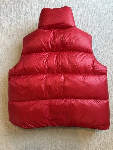 Canada Goose Angel Chen Bayan Reversible Puffer Vest Red/Blue Mens Size L 8825MC image 8