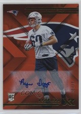 2018 Panini XR Rookies Orange Auto 10/49 Ryan Izzo #157 Auto 0b2