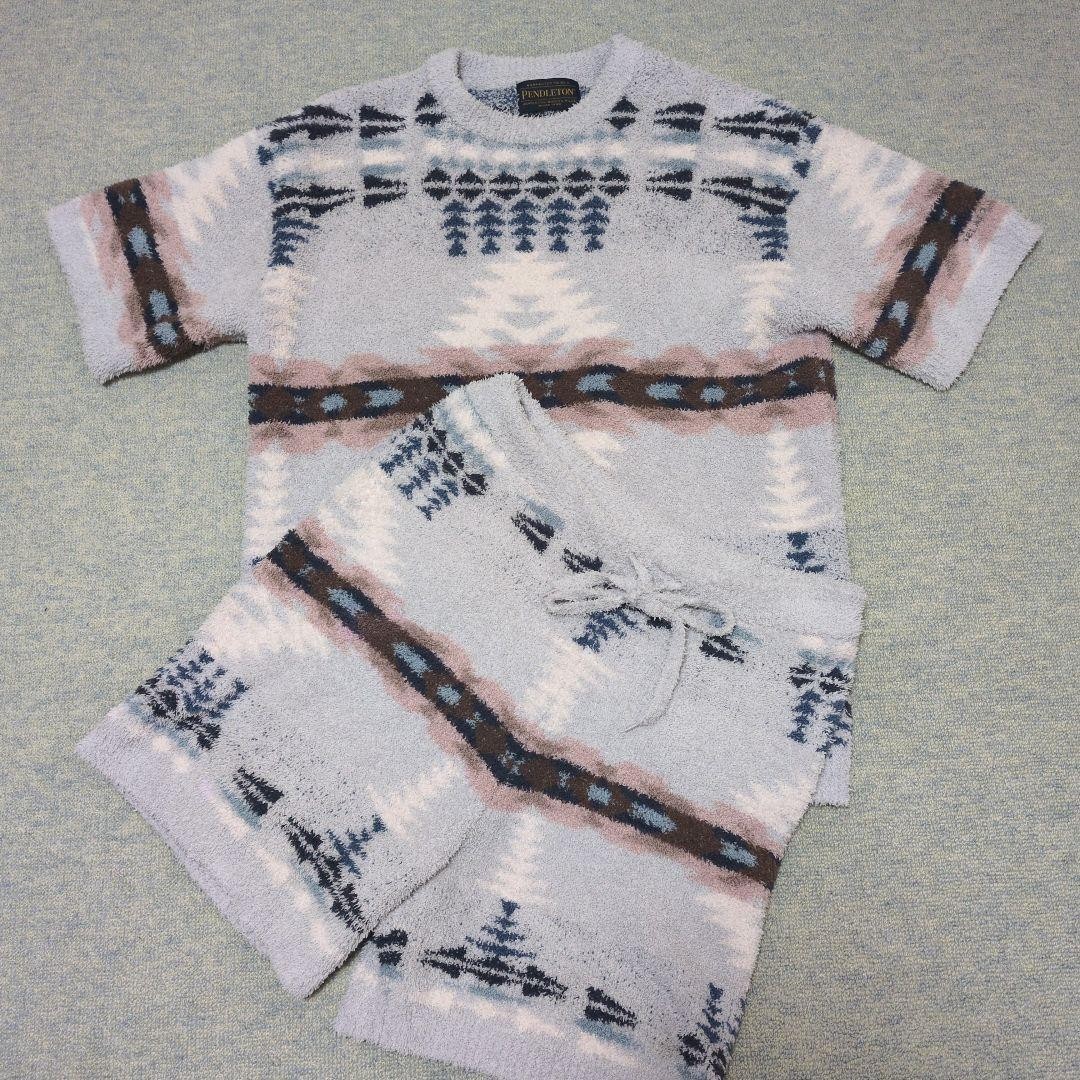 Pendleton x Gelato Pique Native Pattern Fleece Lo… - image 1