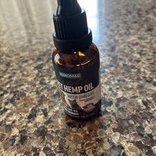 Hemp Oil for Dogs Cats Anxiety, Pain,Stress Calming Drops 100 Organic 1 Oz