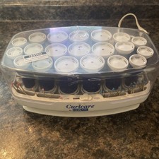 Curlcare By Conair Hair Roller Set 20 Rollers Flocked Vintage CHV20R Tested