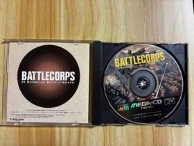 BATTLECORPS 3D Mechanical Battle Simulator Mega CD only Japan z2