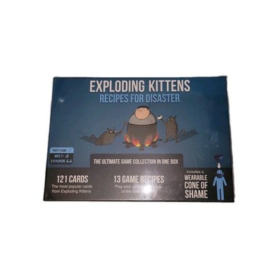 Brand New! Exploding Kittens Deluxe - Recipes for Disaster (Ultimate Z3