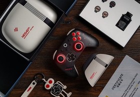 Open Box 8BitDo NES 40th Anniversary Ultimate 2 Bluetooth Controller + Keychain