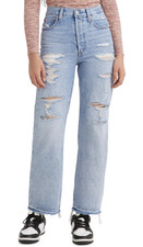 Levi's Women Ribcage Straight Ankle Jeans - Blue - Size 29 X 27 NEW w/ Tag 