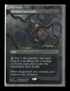 Verdant Catacombs (Borderless) Foil #113 Special Guests