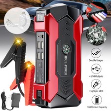 12v 99800mah Portable Car Jump Starter Booster Jumper Power Bank Battery Charger 12v 99800mah Portable Car Jump Starter Booster Jumper Power Bank Battery Charger