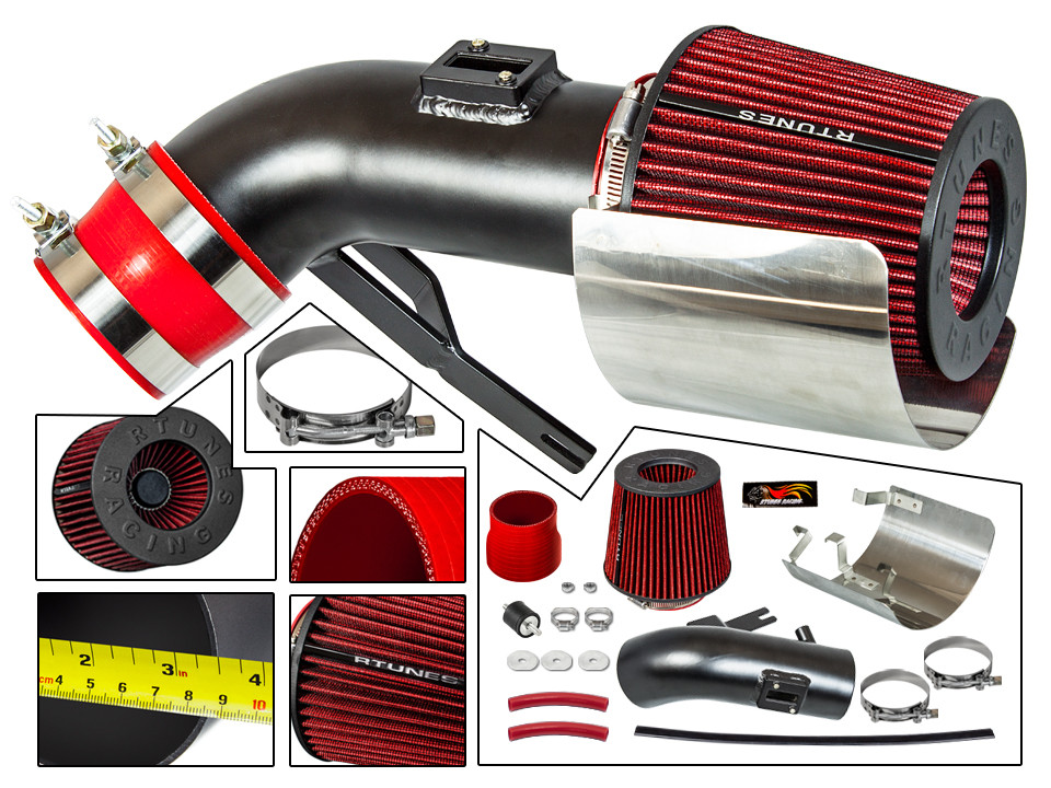 Rtunes Racing RAM Luft Ansaug Luftansaug Set + Filter 2009-2023 Für Maxima 3.5L