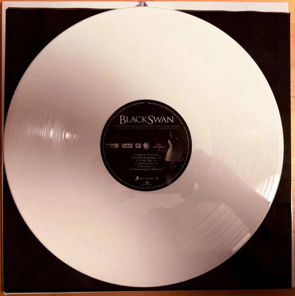 Black Swan - Original Motion Picture Soundtrack - Limited Ed White Vinyl LP - Image 2 of 4