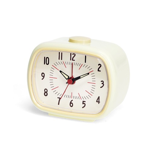 Retro Alarm Clock- Battery Powered, Analogue Bedside Clocks, Vintage Style - Picture 13 of 45