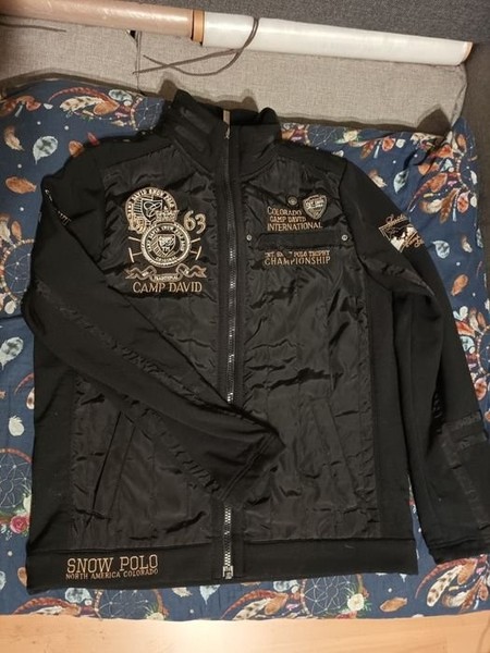 Men Camp David Jacket Black 38