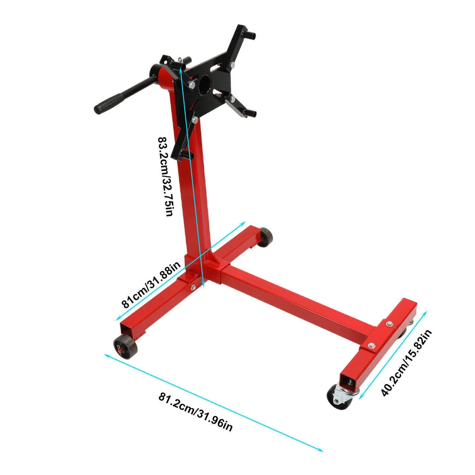 Motorständer Motorenständer Motor Getriebehalter Motorhalter 450 kg 360° drehbar - Bild 2 von 4