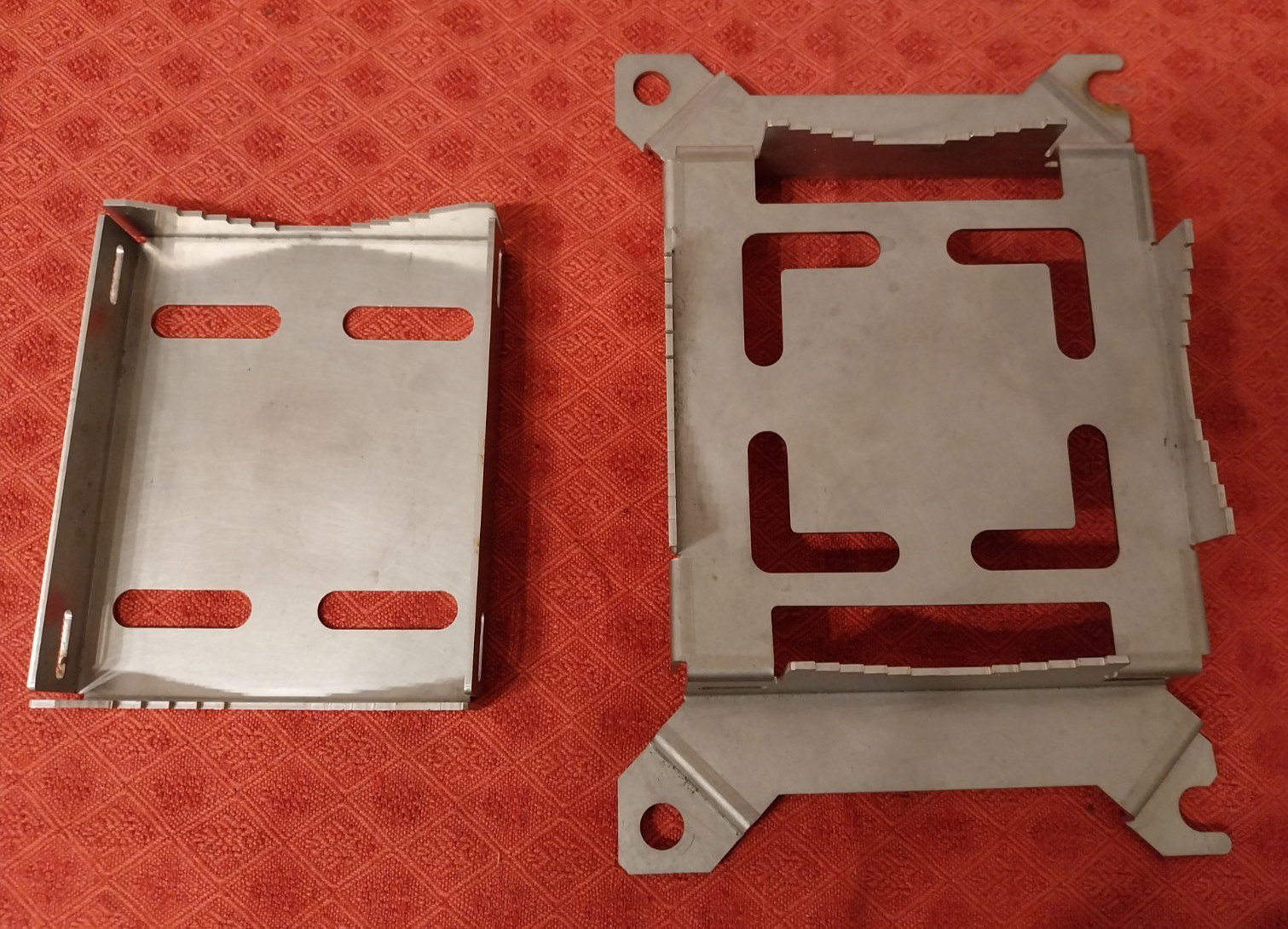 Radio Antenna Bracket Mount, Stainless Steel, pole.     [DG]
