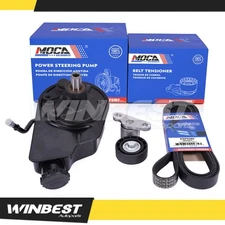 Power Steering Pump Serpentine Belt Tensioner Fit Chevrolet Silverado GMC Sierra