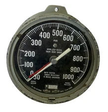 Weksler Instruments 0-1,000 PSIG Gauge SA24-3CKF-RBBX