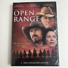 Open Range New DVD Robert Duvall, Kevin Costner, Annette Bening