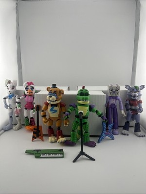 Funko FNaF Five Nights at Freddy s Security Breach Glamrock Action figure lot