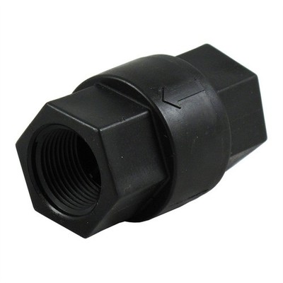685 Series Inline Poppet Check Valve 12 FPT Polypropylene Buna N Seal