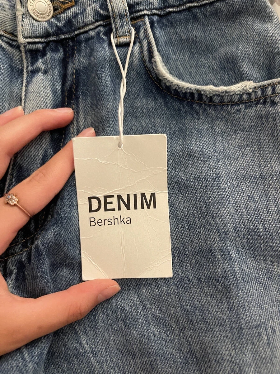 NWT bershka Baggy Mom Jeans With Pockets - Cargo Style | eBay