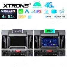 Android 14 8Core 4+64GB Car GPS Stereo Radio For Land Rover Freelander 2 2007-12