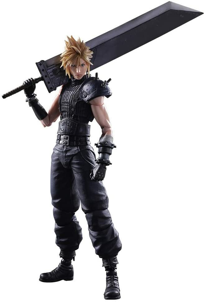 未開封 FINAL FANTASY VII REMAKE PLAY ARTS Final Fantasy VII Remake Cloud Strife Play Arts Kai Square
