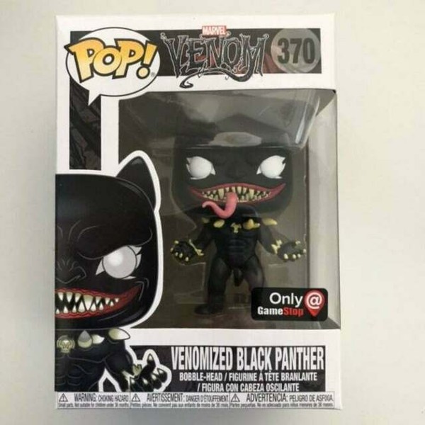 black panther venom funko pop