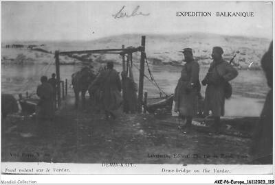 AKEP6-0483-EUROPE - SERBIA - DEMIR-KAPU - flying bridge over the vardar