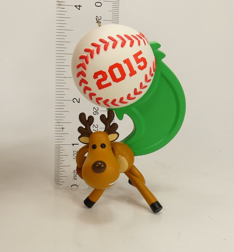 Hallmark Star Slugger béisbol personalizado 2015 reno adorno PAJVF - Imagen 13 de 13