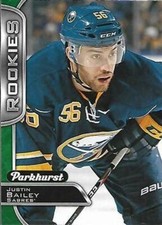 #346 Justin Bailey - Buffalo Sabres - 2016-17 Parkhurst Hockey