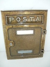 Briefkasten Messing Fest Antiqued Vertieft Mit Geschrieben E-Mail Ester