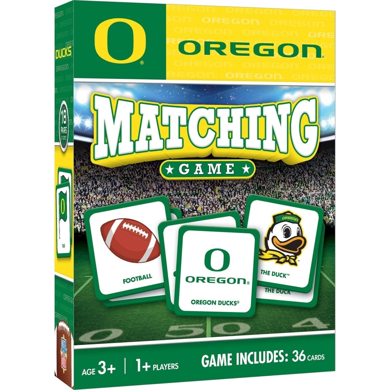 Oregon Ducks Matching Game Ncaa Family Memory Card Game Durable Picture Cards