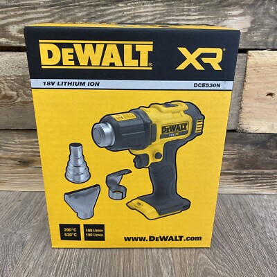 DeWalt DCE530N-XJ 18V Li-Ion XR Cordless Heat Gun Bare