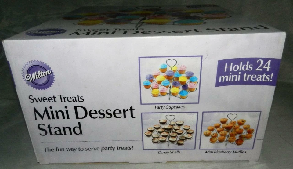 New Wilton Sweet Treats Mini Dessert Stand Holds 24 Treats - Image 3 of 3
