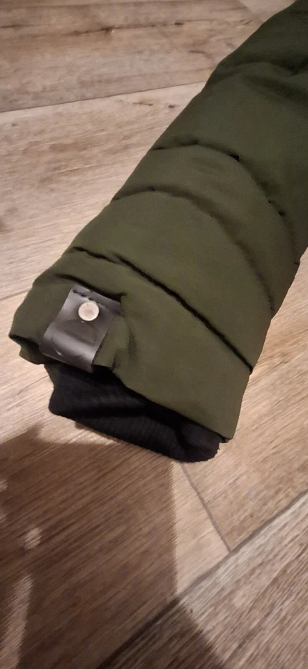 NAVAHOO Damen Wintermantel Parka Steppmantel Gr. 38 / M oliv neuwertig - Bild 2 von 4