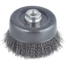 Wolfcraft 2151000 Steel Wire Pot Brush WS M14 &Oslash;100mm 1pc Durable Steel