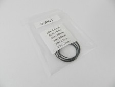 RUIHUA Rubber Watch Case Back O Ring Round Gasket 16mm-24mm Thick 0.6mm